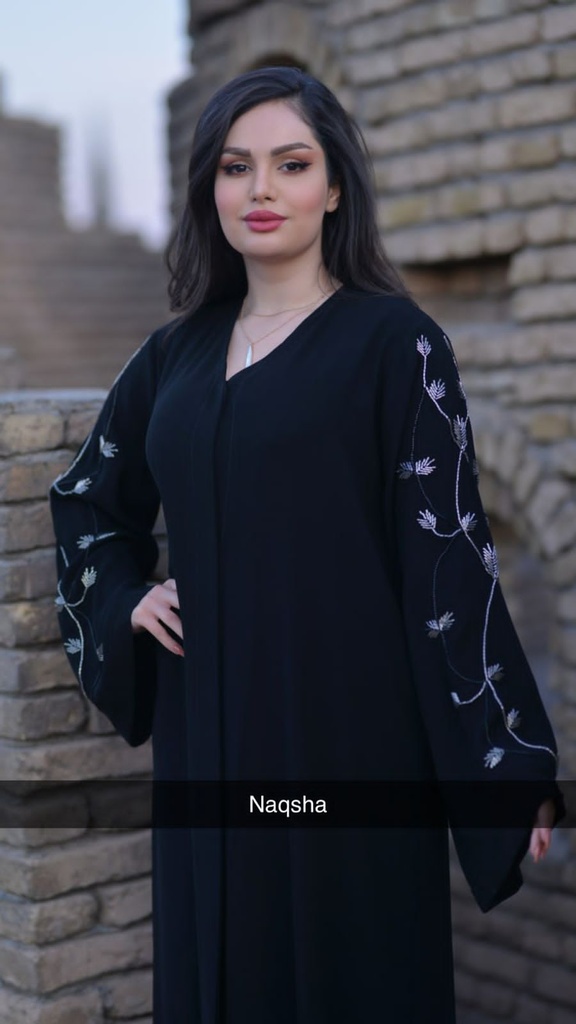 عباية ردن دبل شك