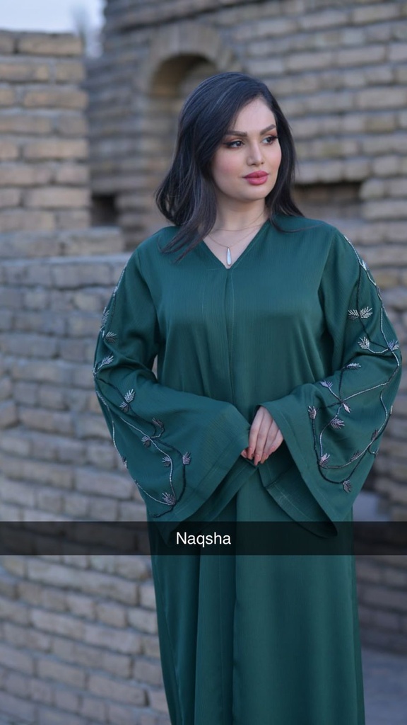 عباية ردن دبل شك