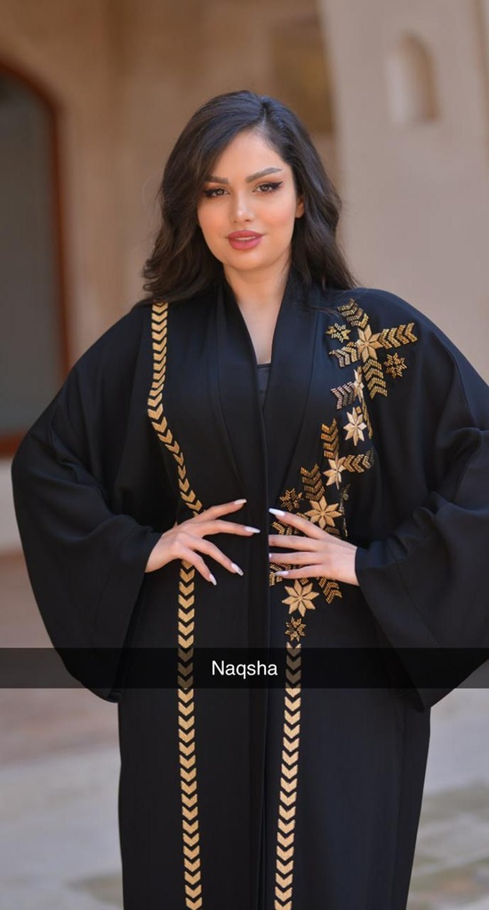بشت تطريز اكسات نقشة