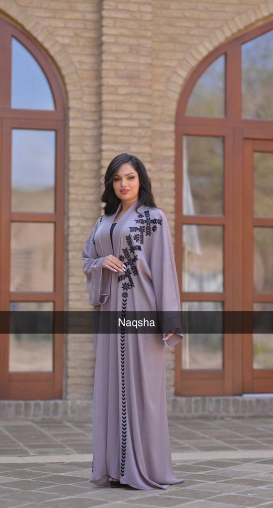 بشت تطريز اكسات نقشة