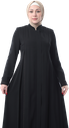 عباءة اسود فقسات قادري 15721