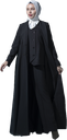 عباءة 3قطع قادري 15799