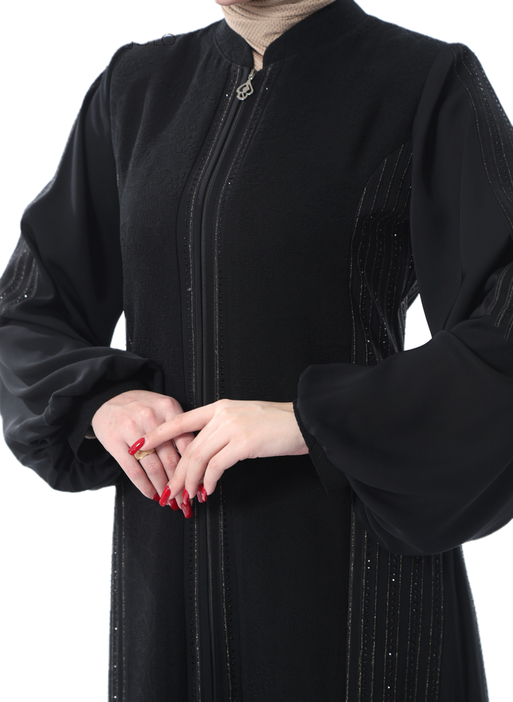 عباءة ستراس قادري 15792