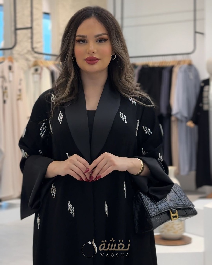 عباءة نقشة نثر شك 356