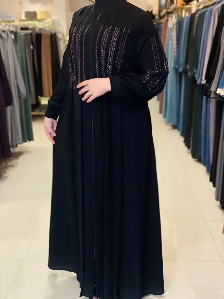 عباءة ست البنات 703 (رصاصي, 44)