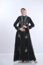 قادري شيفون مطرز 16406