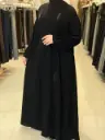 عباءة تاليا تطريز بلك 317
