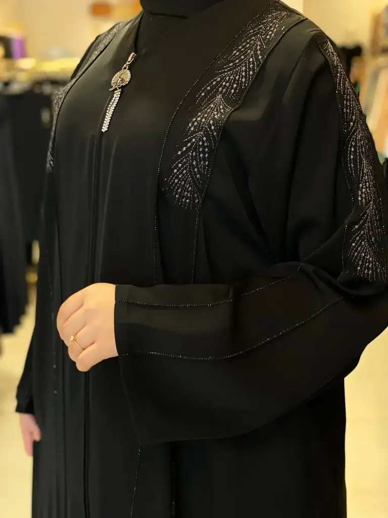 عباءة سندي ستراس طولي