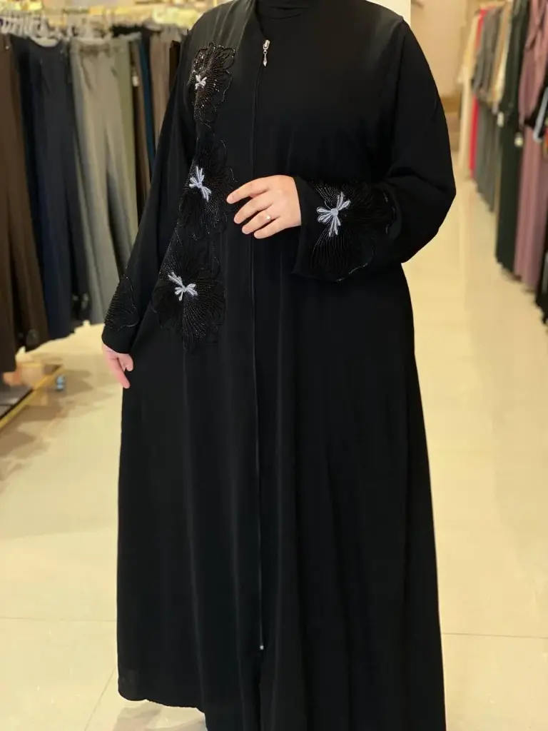 عباءة سندي ورد