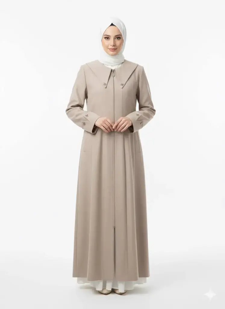 جبة سادة هيليا 4349