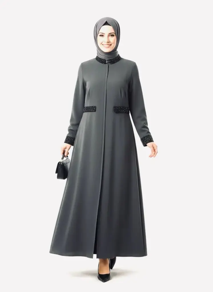 عباءة كيزار 19016 (نفطي, 40)