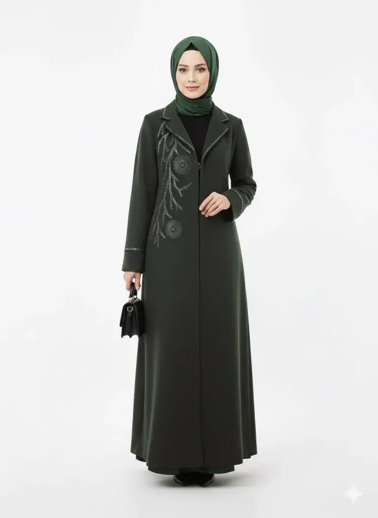 عباءة كيزار 19001 (زيتوني, 42)