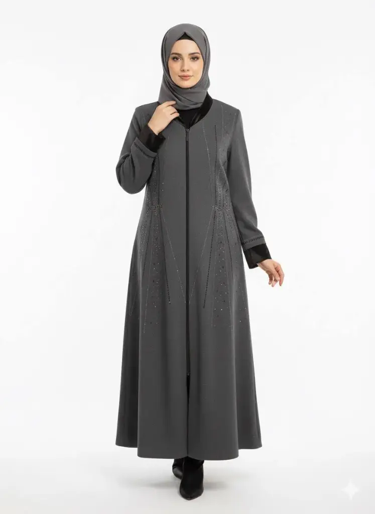 عباءة كيزار 17007 (نفطي, 42)