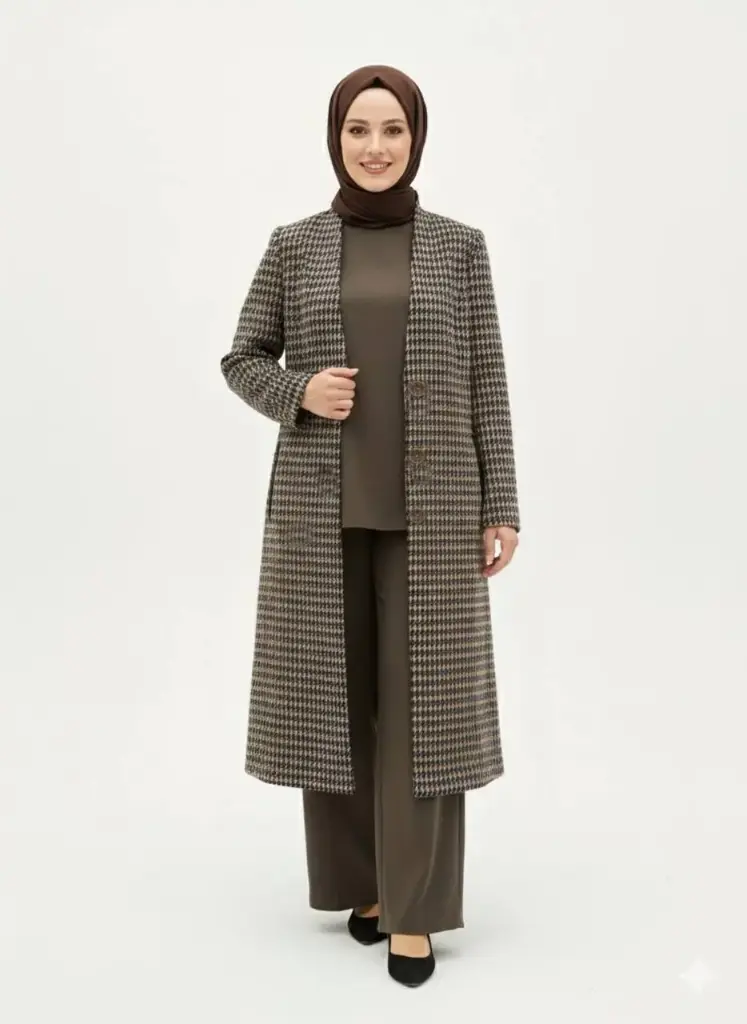 طقم قادري 3 قطع كاروهات 17336