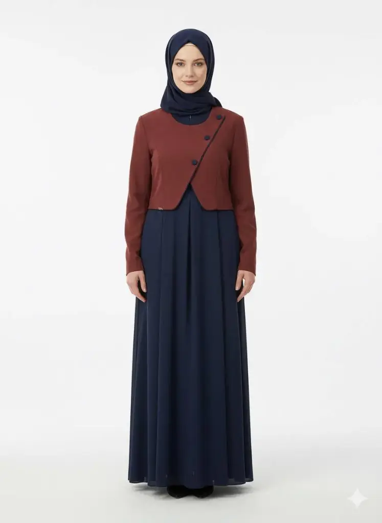 فستان الكرمي GRK-1244