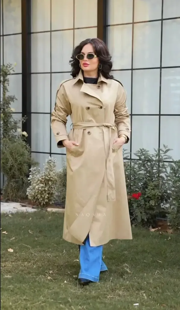 ترانشكوت نقشة ركلان طويل 493