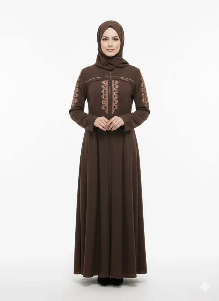 جبة قادري مطرز كلوش 17220