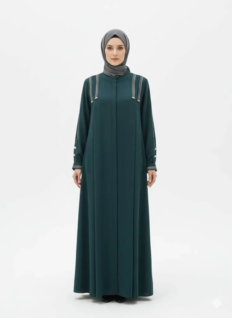 عباءة ست البنات 759 (زيتوني, 44)