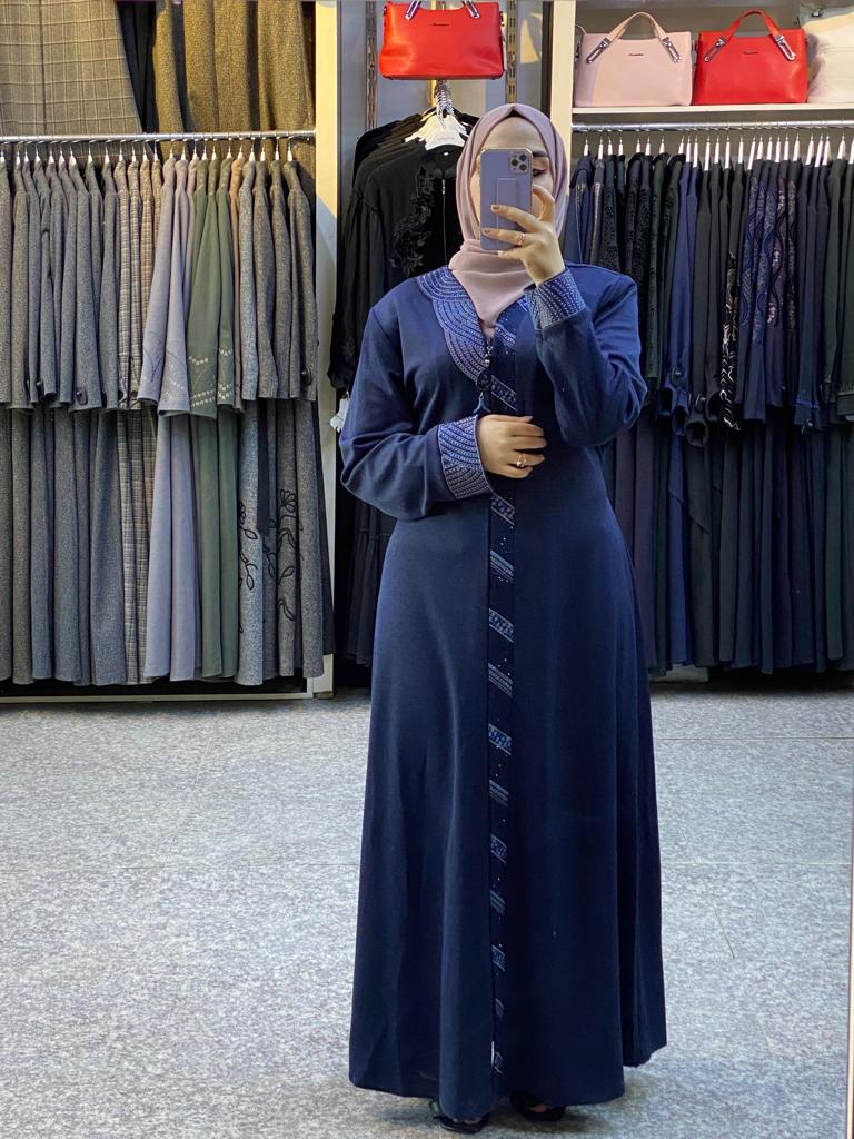 صاية شتائية تطريز اكمام بزارا 11035