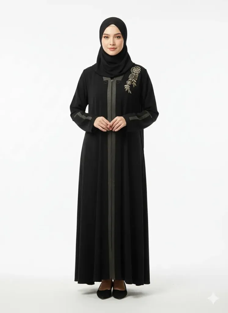 عباءة قادري 17513 (زيتوني, 42)