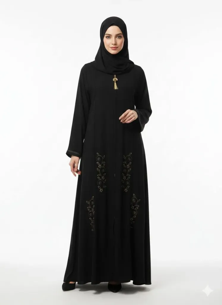 عباءة سندي شك فروع سفلي