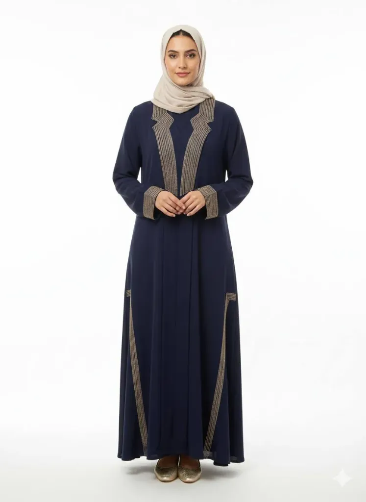 عباءة بدون اسم ياخة ستراس الوان