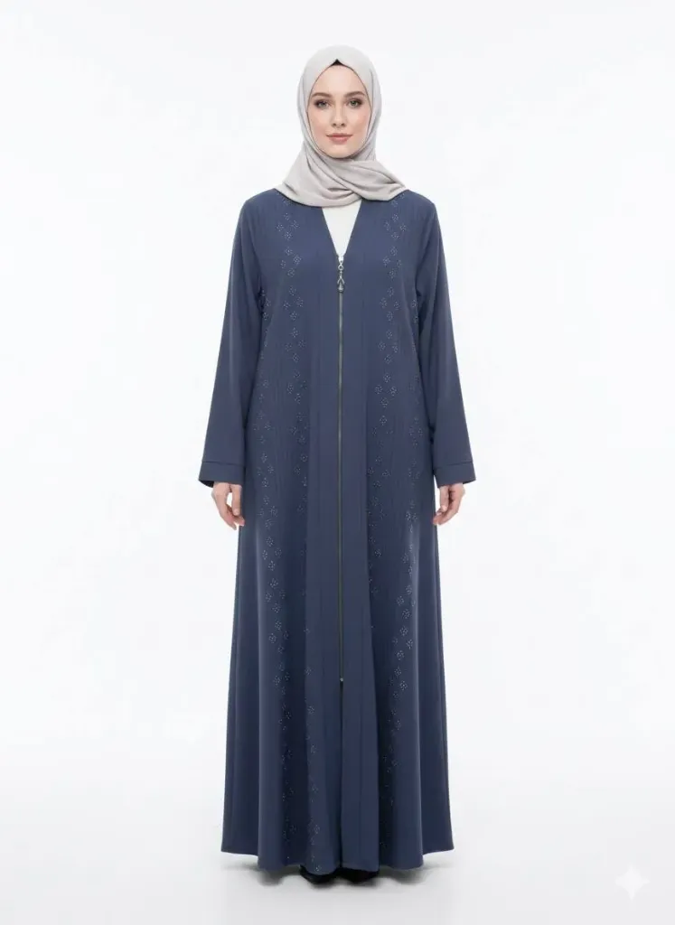 عباءة قادري ستراس 17685