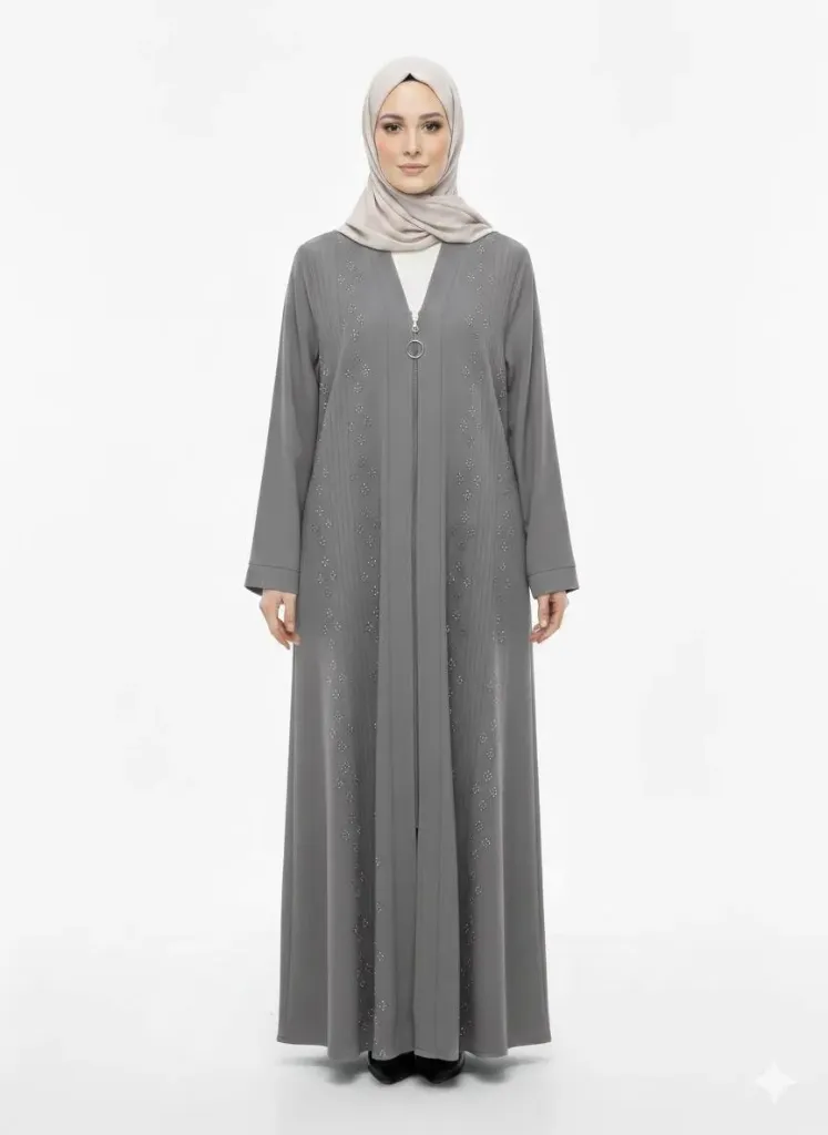 عباءة قادري ستراس 17685