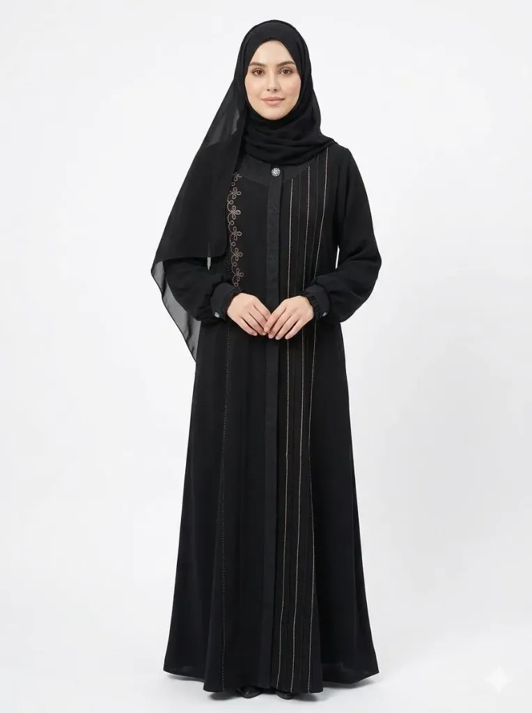 عباءة قادري اسود 17651 (بيجي, 42)