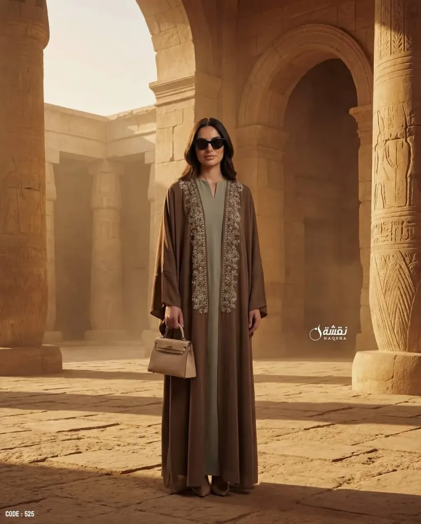 بشت نقشة مخلوط + فستان (جوزي, 1)