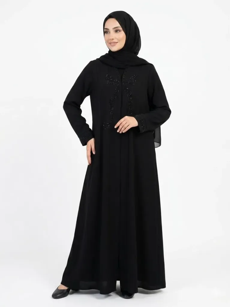 عباءة بزارا ستراس فيونكة