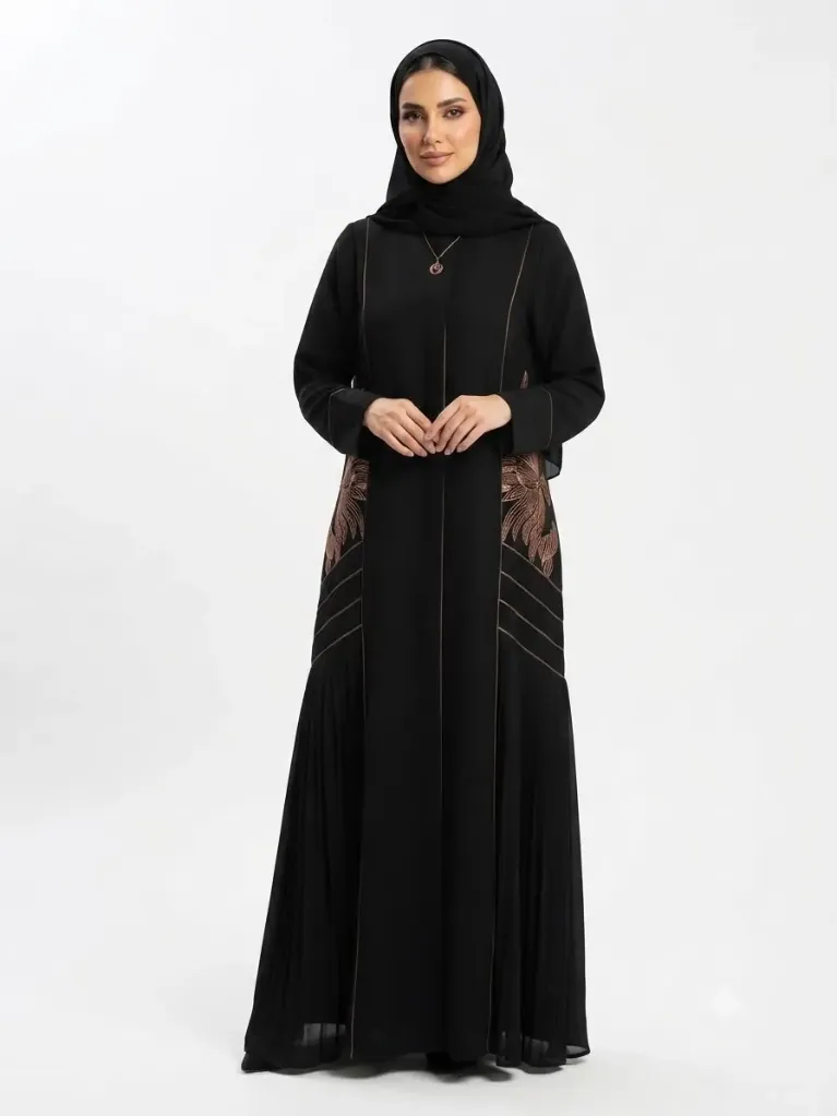 عباءة قادري اسود 17504
