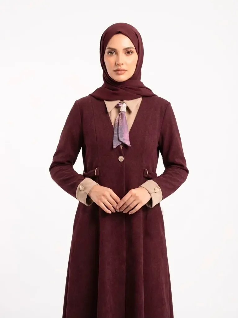 عباءة قطعتين شعار 2943