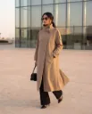 ترانشكوت نقشة ياخة لف طويل 613