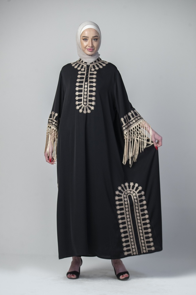 عباءة مع شرشوبة قادري 15971