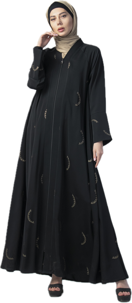 عباءة اسود قادري 15888