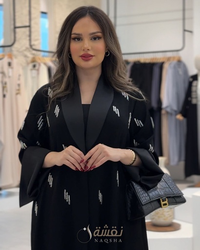 عباءة نقشة نثر شك 356