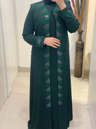 صاية قطعتين مسطرة ستراس  التاجي A 137