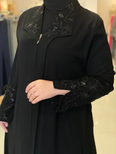 عباءة سندي ياخة ورد