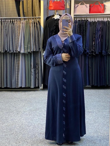 صاية شتائية تطريز اكمام بزارا 11035